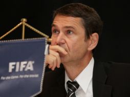 Ralf Mutschke, director de seguridad de FIFA muestra preocupación al respecto. AFP /