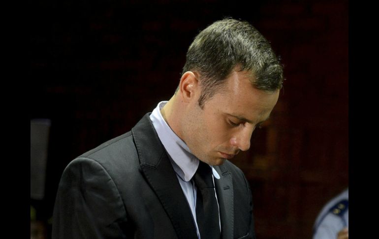 Ya son tres días de juicio por el asesinato de la pareja de Pistorius. EFE /