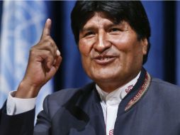 Evo Morales recordó la ayuda que Chávez le ha brindado. AP /