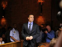 Pistorius podría causar ''indignación social'' en caso de ser liberado provisonalmente. EFE /