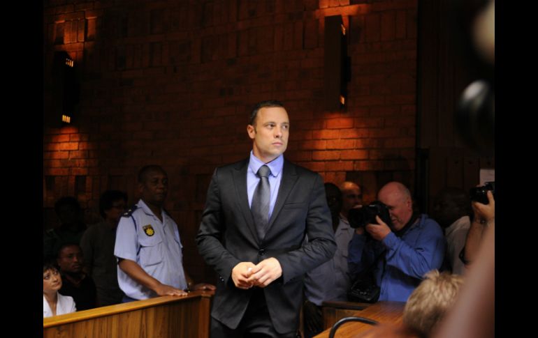 Pistorius podría causar ''indignación social'' en caso de ser liberado provisonalmente. EFE /