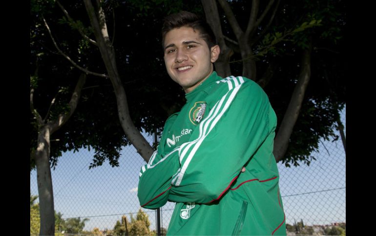 Julio Gómez espera dar el mismo esfuerzo y rendiemiento que tuvieron con la Sub-17. MEXSPORT /