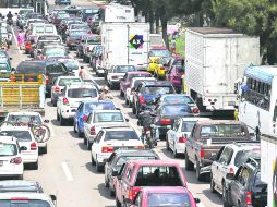 La SVyT determinó que, a lo largo del sexenio, la velocidad promedio de la ciudad pasó de 26 kmh a 24 kmh. EL INFORMADOR /