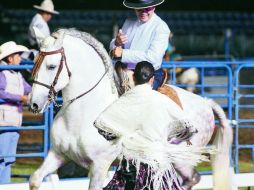 De lujo. Vistoso ha resultado el Festival Internacional del Caballo. AFP /