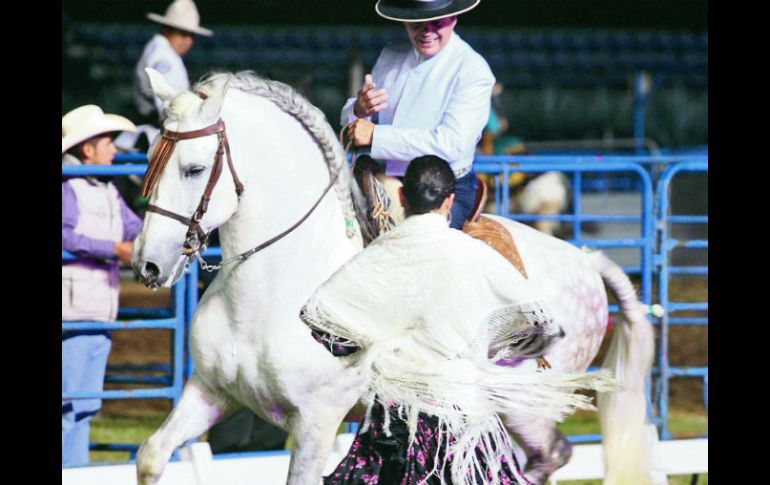 De lujo. Vistoso ha resultado el Festival Internacional del Caballo. AFP /