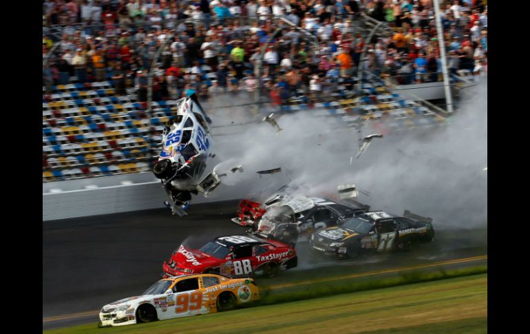 No es el primer accidente que ocurre en Daytona. En 2010 se presentó un incendio. AFP /