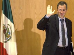 José Antonio Meade Kuribreña, llamó a avanzar en unidad para construir país del siglo XXI al que convocó Peña Nieto. ARCHIVO /