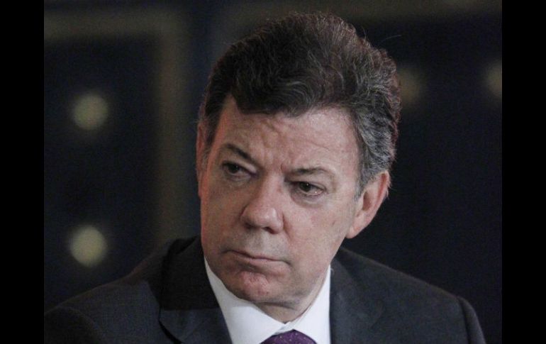 Juan Manuel Santos advierte que si el diálogo no presenta avances se marginará de las conversaciones de paz. ARCHIVO /