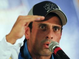 Imagen del opositor Henrique Capriles. ARCHIVO /