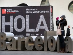 El Mobile World Congress se inaugurará oficialmente este lunes en Barcelona, España y durará cinco días. AFP /