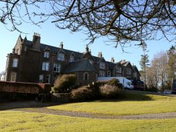 La mansión Cromlix House que compró Murray se levantó en 1874  y cuenta actualmente con 14 habitaciones. AP /