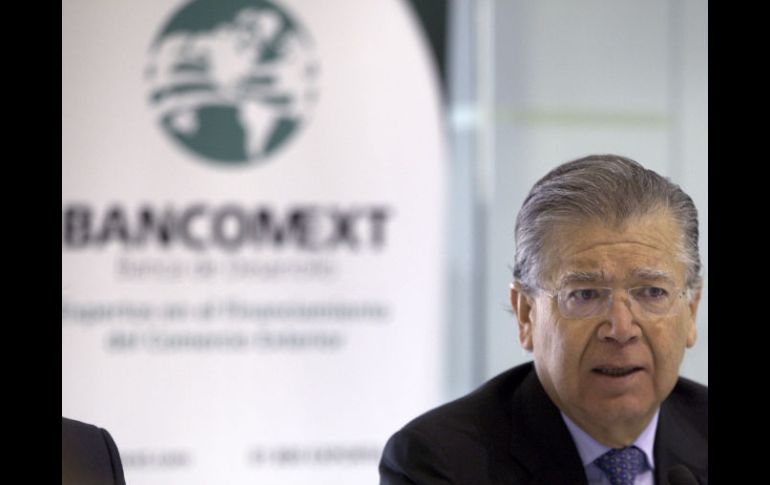 Bancomext reporta un aumento de 37.6% de sus ganancias netas al pasar de 2011 a 2012. ARCHIVO /