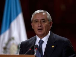 El mandatario guatemalteco justifica la medida. ARCHIVO /