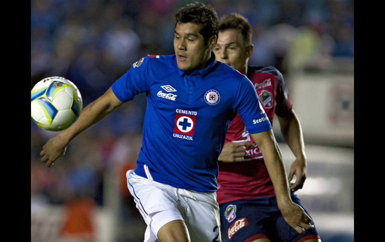 El jugador celeste espera mostrarse en el duelo de este miércoles contra los rojinegros. MEXSPORT /