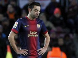 Xavi pide darle vuelta a la página y seguir trabajando. EFE /