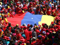 Miles de venezolanos se congregaron para recordar el 24 aniversario de la rebelión popular conocida como el ''Caracazo''. EFE /