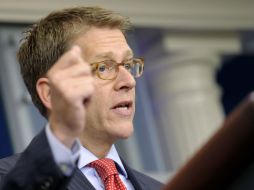 El portavoz de la Casa Blanca, Jay Carney. lamenta los recortes automáticos al presupuesto. ARCHIVO /