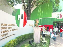 OFICINAS DEL PRI JALISCO. Este partido fue el más afectado con sanciones tras la sesión de ayer del Instituto Electoral del Estado. EL INFORMADOR /