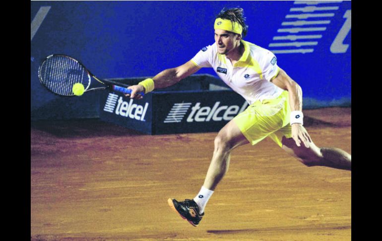 David Ferrer ha tomado con mucha seriedad la defensa de su título y le ayuda además que no tiene rivales de entidad en su cuadro. AFP /