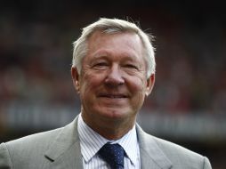 Alex Ferguson, entrenador del Manchester United, además de su futuro, el técnico habla de la estrategia en la que trabaja el equipo. ARCHIVO /