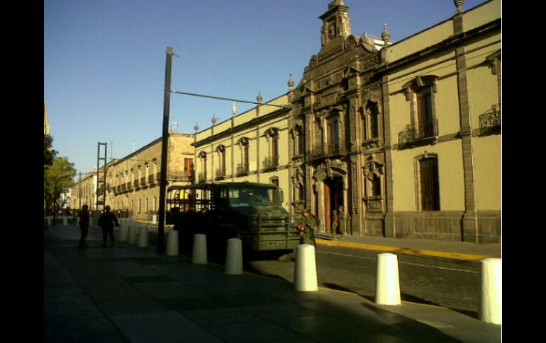 Se reúnen en el Congreso del Estado de Jalisco para el acto protocolario.  /