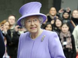 La soberana pasará el fin de semana en Windsor, su residencia al oeste de Londres. ARCHIVO /