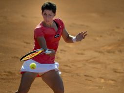 Karla Suárez demuestra el dominio español en Acapulco. EFE /