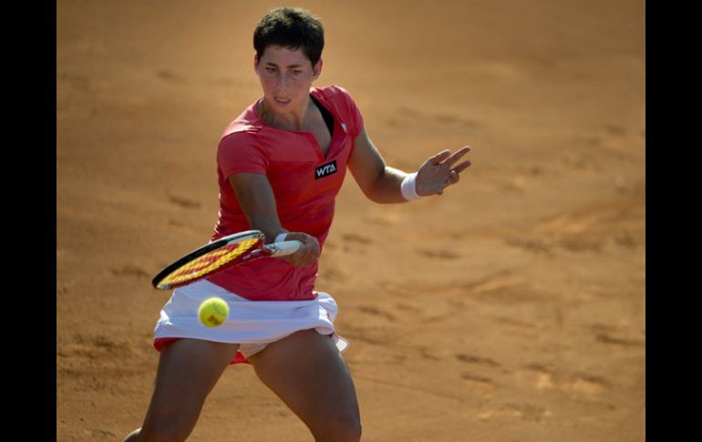 Karla Suárez demuestra el dominio español en Acapulco. EFE /