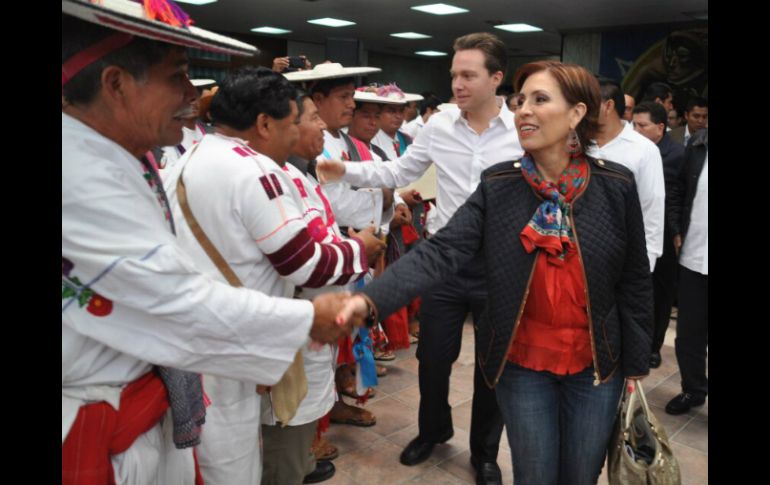 Robles Berlanga asegura que con la Cruzada transformarán la vida de chiapanecos. TOMADA DE @Rosario_Robles_  /