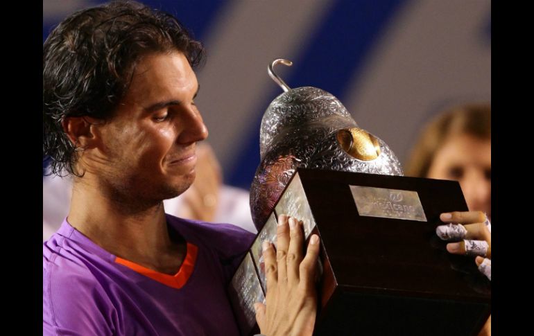 Del 7 al 17 de Marzo, Nadal estará disputando el primer Masters 1000 de la campaña. EFE /