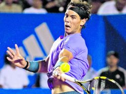 Rafael Nadal volvió a jugar en Acapulco tras ocho años de ausencia y se coronó en la vigésima edición del torneo. AFP /