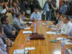 La delegación de las FARC espera hablar con congresistas colombianos. AFP /