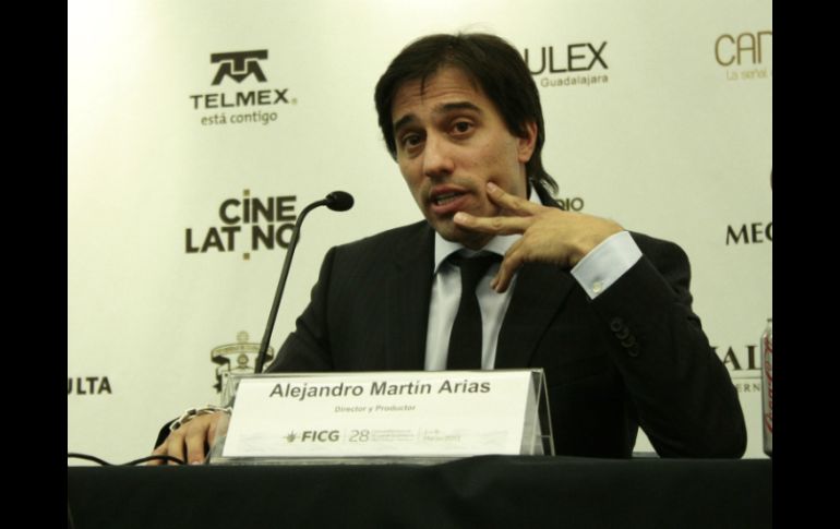 Alejandro Arias, productor y director del documental. EL INFORMADOR /