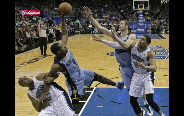 Afflalo fue el líder del equipo al aportar 26 puntos, incluidos cinco que anotó en los últimos 38 segundos. AP /