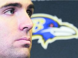 Jugoso trato. Joe Flacco recibió un bono de 29 millones de dólares por firmar su nuevo contrato. AP /