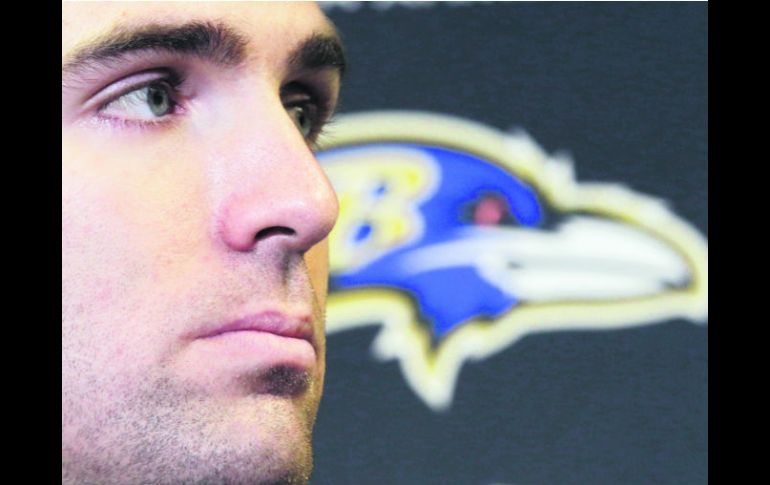 Jugoso trato. Joe Flacco recibió un bono de 29 millones de dólares por firmar su nuevo contrato. AP /