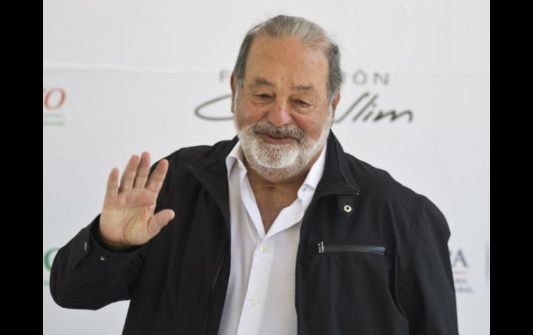 Carlos Slim ocupa el primer lugar con 73 mil MDD. AFP /