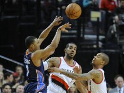 Como equipo, los Blazers consiguieron una buena marca de 60 por ciento en tiros de campo. AP /