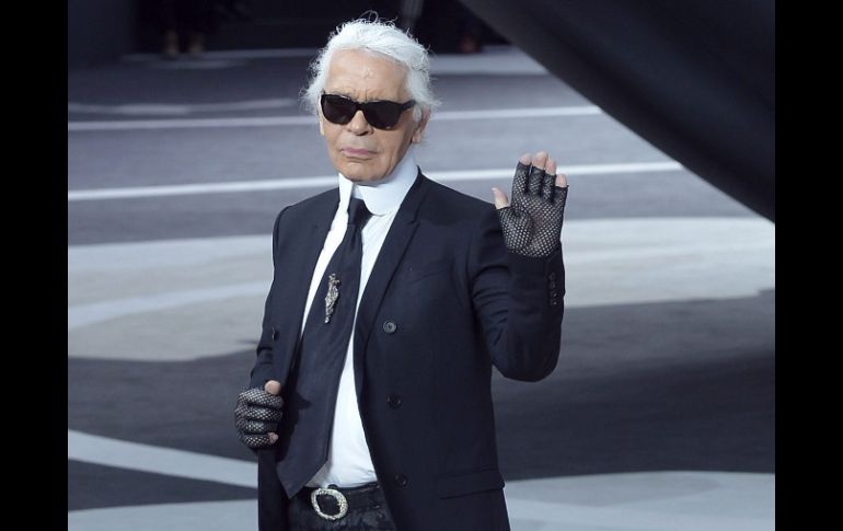 El diseñador alemán Karl Lagerfeld, el genio detrás de la firma Chanel. EFE /