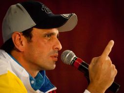 Henrique Capriles expresa solidaridad para todos los seguidores de Chávez. ARCHIVO /