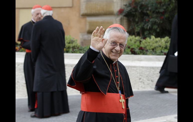 El cardenal brasileño Geraldo Majella Agnelo asegura que no existen grandes papables, pues todos los candidatos están nivelados. AP /