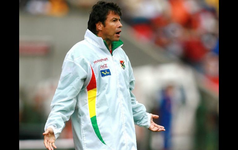 Sánchez dirigió la selección boliviana entre 2006 y 2009. MEXSPORT /