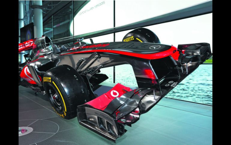 El MP4-28, automóvil de McLaren.  /