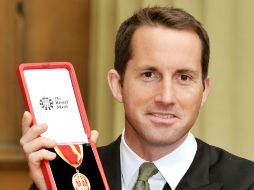 Ben Ainslie, tetracampeón en remo, obtiene la distinción de caballero del Imperio Británico. AFP /