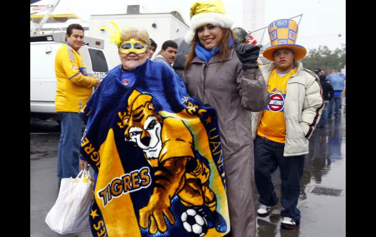 Los boletos para el juego de la UANL ante Reales están agotados, miles de aficionados regios pasarán el fin de semana en San Luis. NTX /