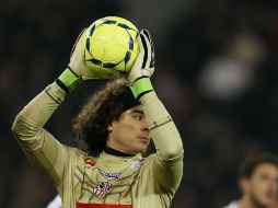 Guillermo Ochoa va por otra buena actuación en el marco del Ajaccio. AP /