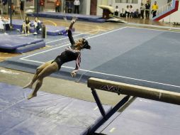 Prueba de gimnasia artística en los Juegos Centroamericanos y del Caribe. EFE /