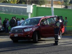 José de Jesús Gallegos fue ejecutado en avenida Acueducto mientras viajaba abordo de su camioneta Toyota tinta.  /