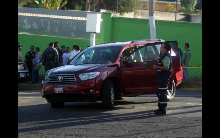 José de Jesús Gallegos fue ejecutado en avenida Acueducto mientras viajaba abordo de su camioneta Toyota tinta.  /