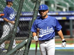 El jugador de la selección italiana Jack Santora. EFE /